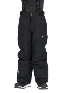 Zigzag Winter-Skihose ProvoW-PRO 10.000 (wasserdicht, atmungsaktiv, Schneefang) schwarz Kinder